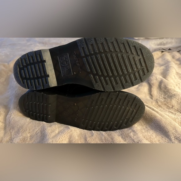 Dr. Martens Leather Harness Lace Up Boots - Picture 9 of 10